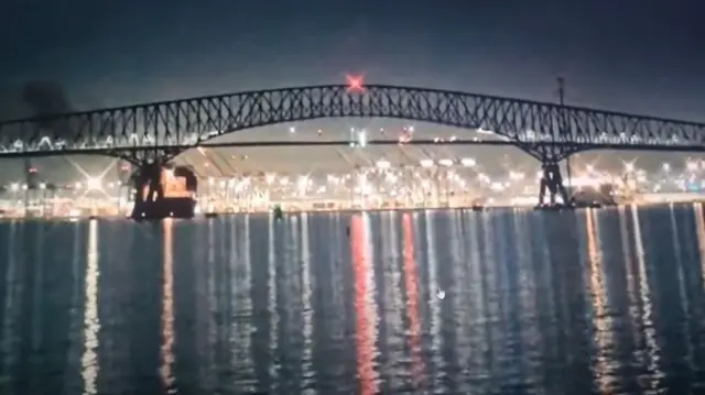 Francis Scott Key Bridge intact