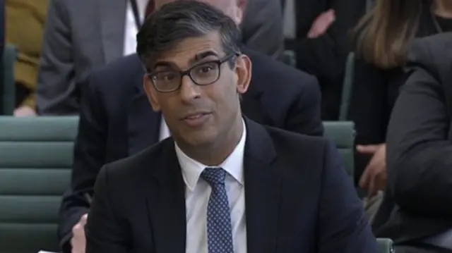 Prime Minister Rishi Sunak appears before the Commons Liaison Select Committee