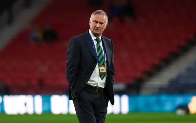 Northern Ireland manager Michael O'Neill