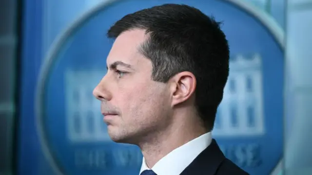 US Transportation Secretary Pete Buttigieg