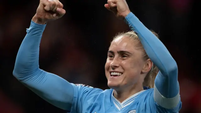 Steph Houghton celebrates