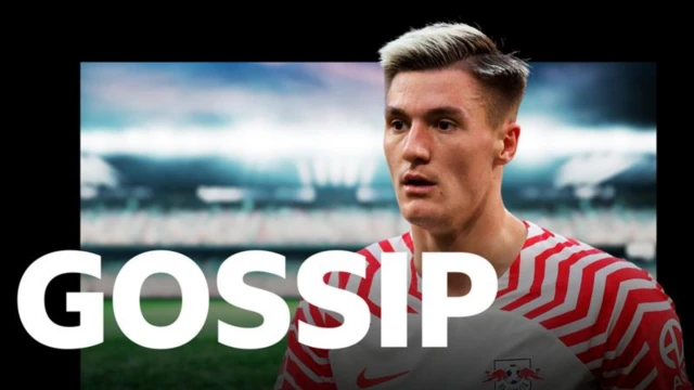 RB Leipzig striker Benjamin Sesko