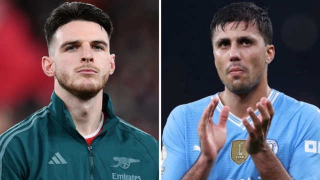 Declan Rice and Rodri