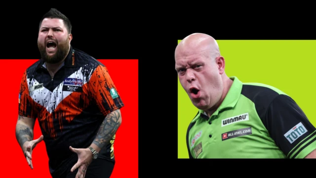 Michael Smith and Michael van Gerwen