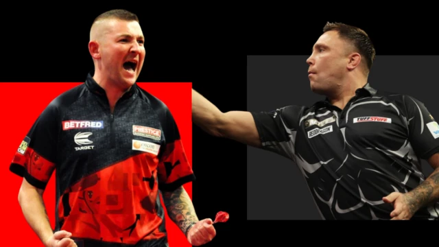 Nathan Aspinall and Gerwyn Price