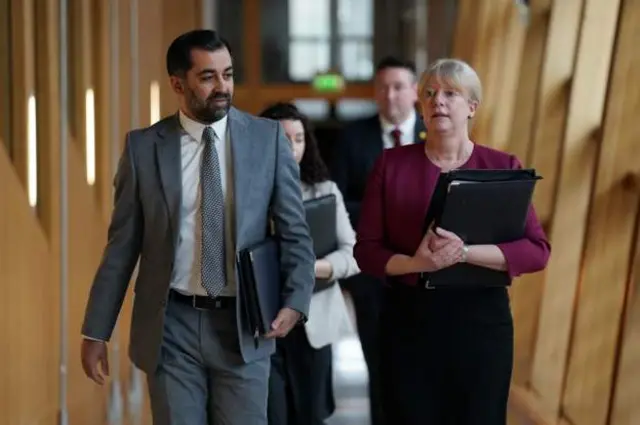 Humza Yousaf and Shona Robison