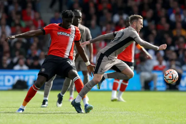 James Maddison at Luton Town