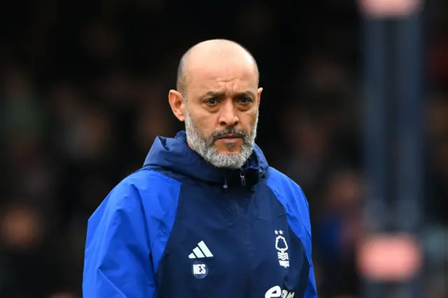 Nuno Espirito Santo at the Forest Ground