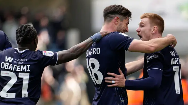 Millwall celebrate