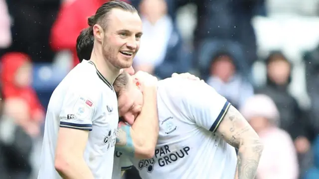 Preston celebrate