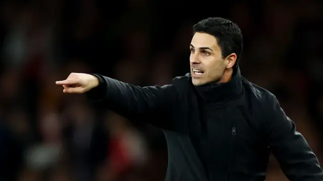 Arsenal manager Mikel Arteta