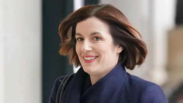 Shadow education secretary Bridget Phillipson arrives at BBC Broadcasting House in London