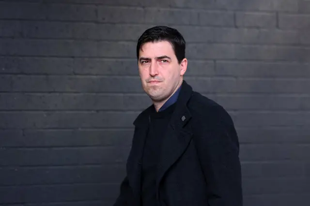Adoni Iraola looks on