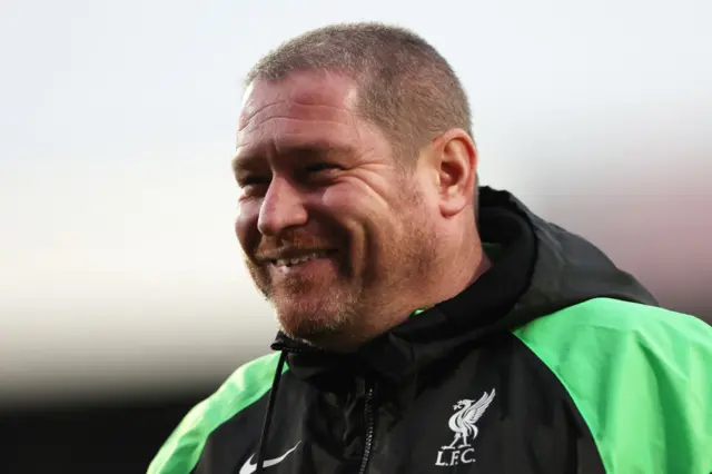 Matt Beard, manager of Liverpool