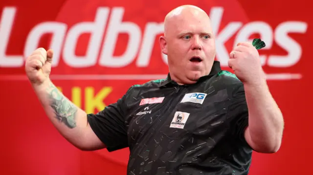 Martin Lukeman celebrates