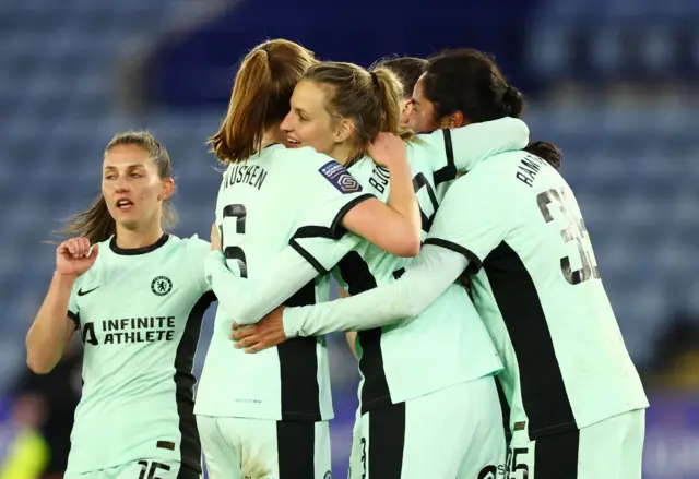 Chelsea celebrate