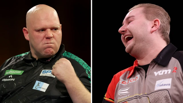 Split picture of Martin Lukeman and Dimitri Van den Bergh