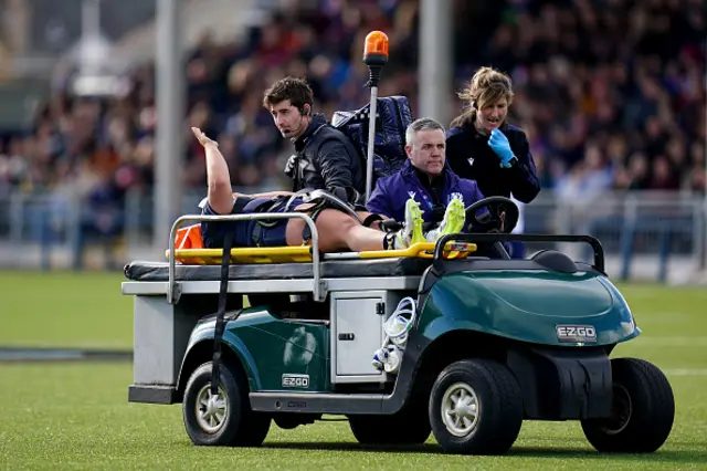 Molly Wright laid on a medical cart