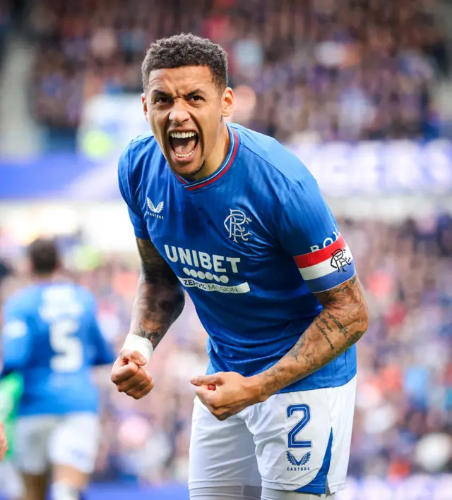 Rangers captain James Tavernier