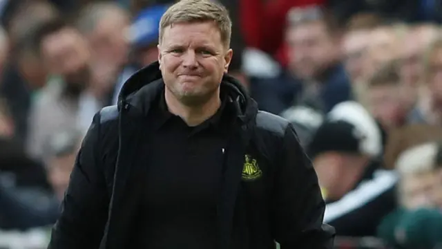 Eddie Howe grimaces