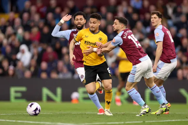 Joao Gomes, Wolves v Aston Villa