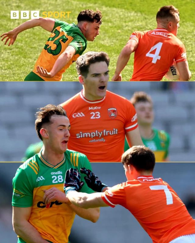 HT: Armagh 0-7 Donegal 0-8