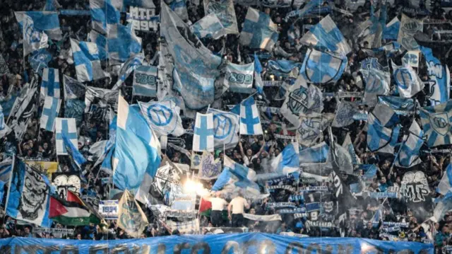 Marseille fans