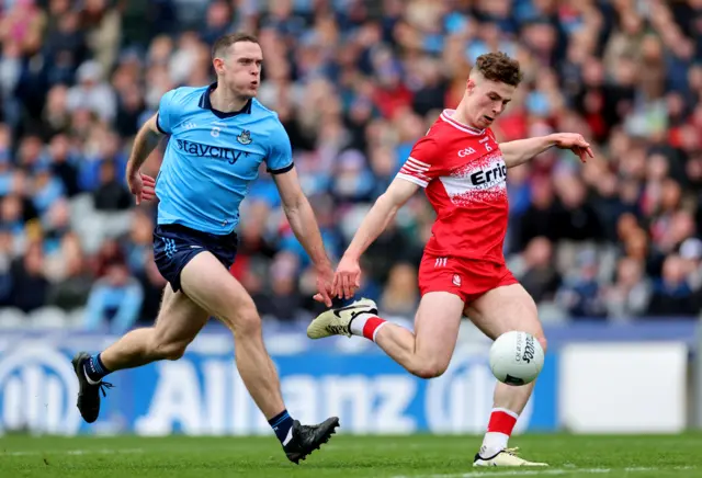 Eoin McEvoy scores his sides second goal