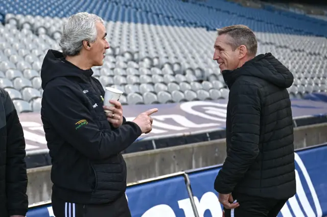 Jim McGuinness and Kieran McGeeney