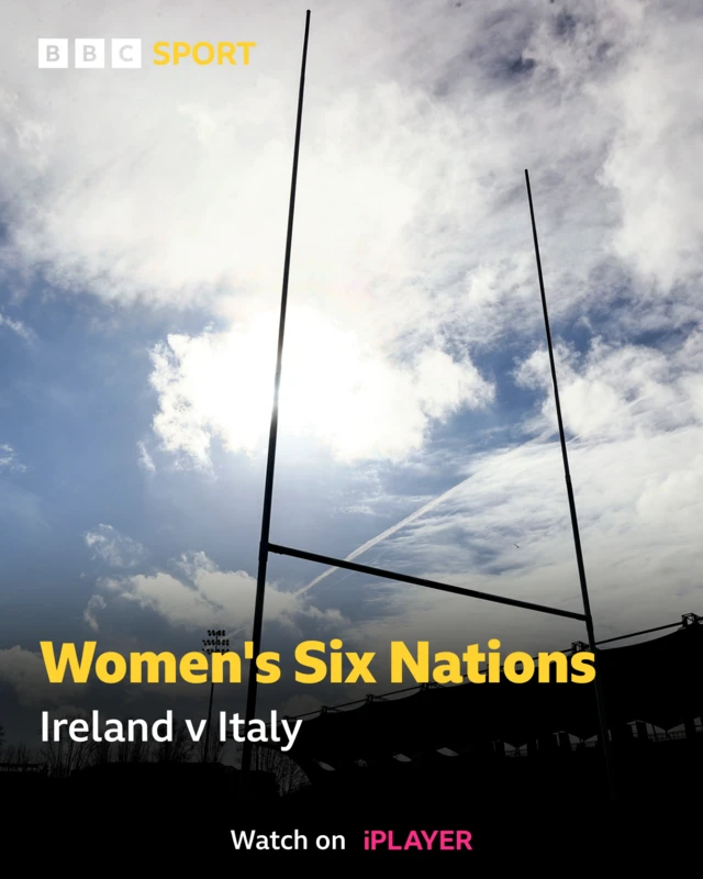 Ireland v Italy (15:00 BST)