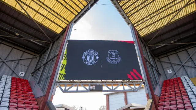 Scoreboard at Leigh Sports Village.