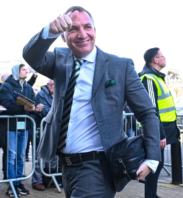 Celtic manager Brendan Rodgers