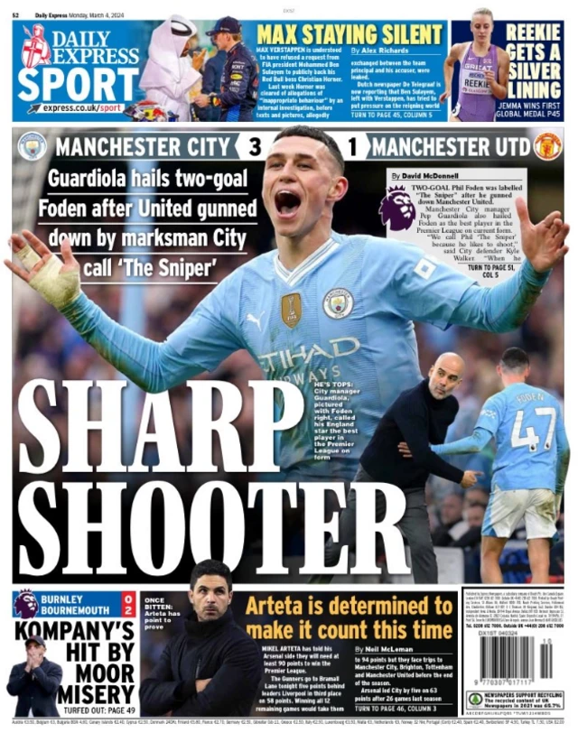 Express back page