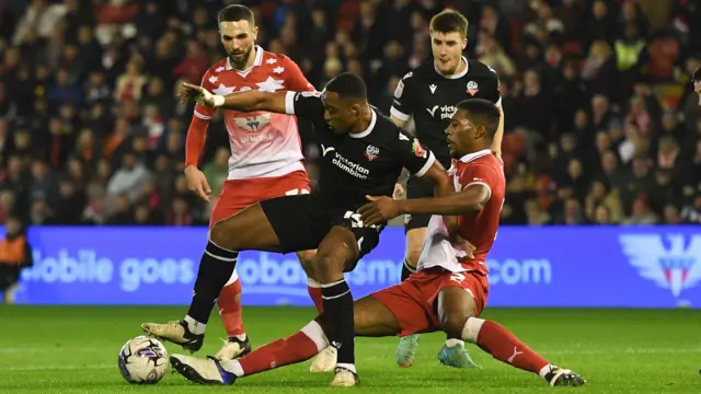 Barnsley v Bolton action