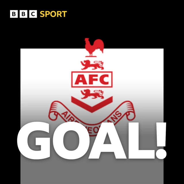 Airdrieonians goal graphic