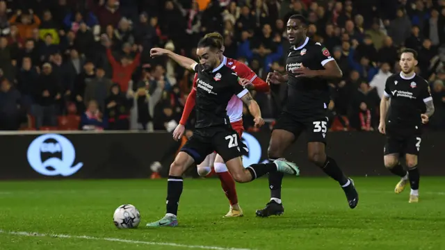 Randell Williams scores for Bolton