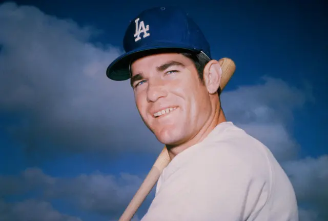 File image of Steve Garvey in his LA Dodgers baseball uniform