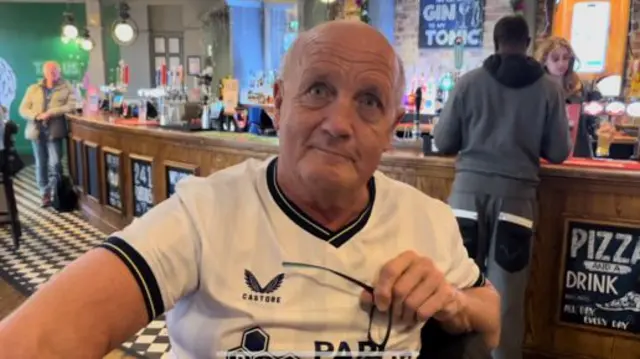 Preston fan Paul disappointed the game has been called off