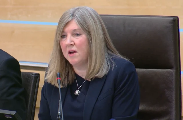 presiding officer Alison Johnstone