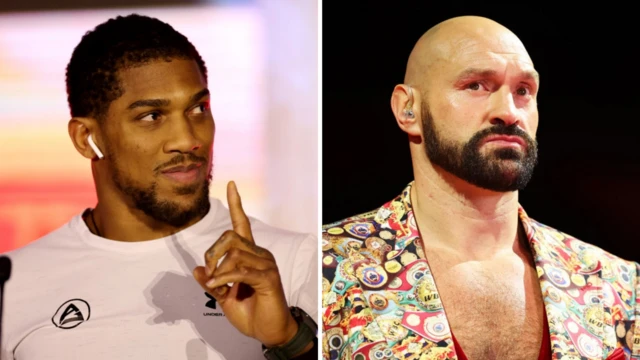 Anthony Joshua and Tyson Fury