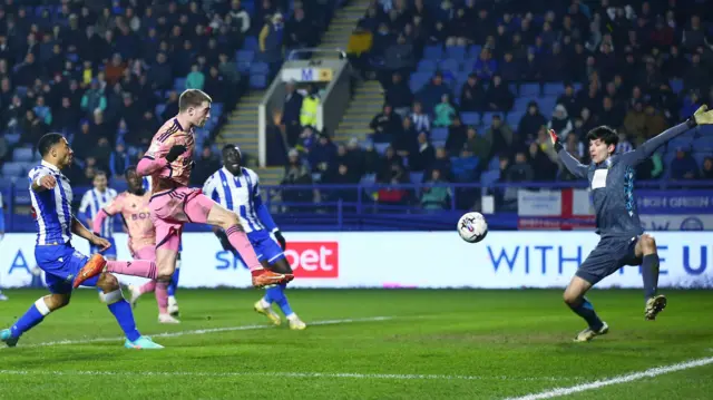 Patrick Bamford scores for Leeds