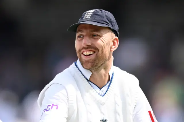 England's Jack Leach