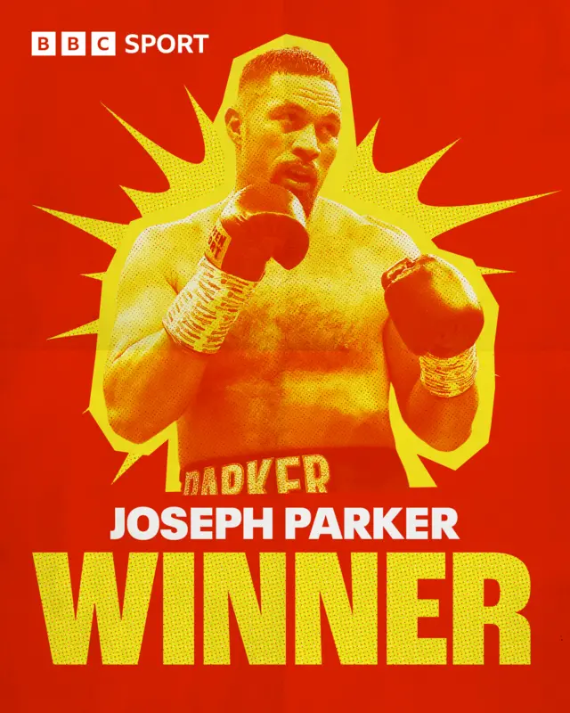 Joseph Parker winner graphic