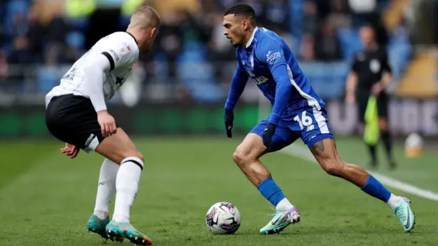 Cardiff v Ipswich match action