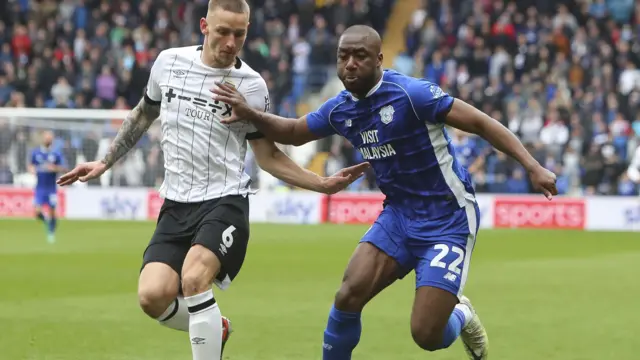 Cardiff v Ipswich match action