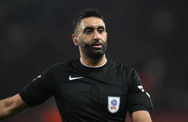 Referee Sunny Singh Gill