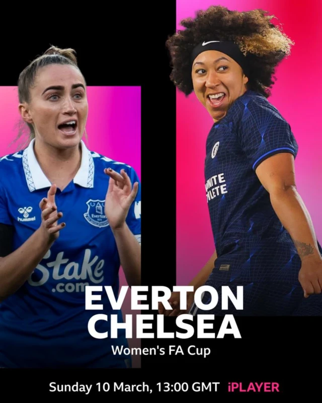 Women's FA Cup where to watch graphic