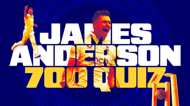 James Anderson 700 wicket graphic