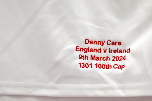 Care's shirt. 100 caps