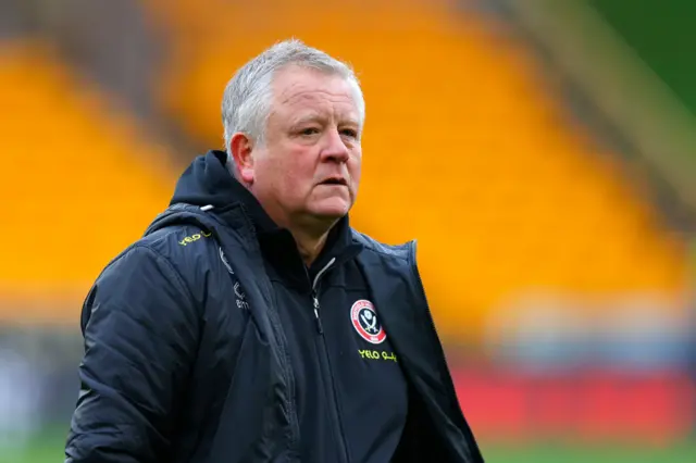 Sheffield United manager Chris Wilder